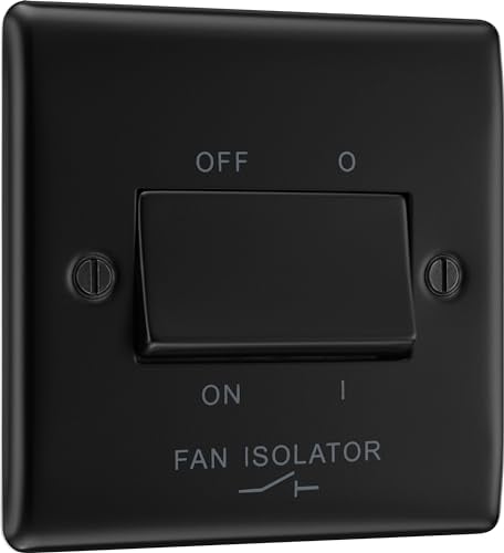 BG Electrical 3-Pole Fan Isolator Switch