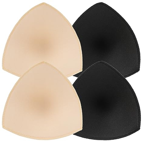 Mozeat Lens 2 Paar BH Einlagen Bra Pads BH-Pads Bikini Einlagen BH-Polsterung Push Up Wasserfest Unterwäsche Einsätze Pads Herausnehmbaren Sport BH Für Sport BH Badeanzug und Bikini