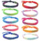 Pummny Freundschaft Armband Kinder, 10 Stück Regenbogen Verstellbar Armband, Handgefertigt Freundschaftsarmbander, Gewebte Armbänder Regenbogen für Frauen, Männer Handgelenk Fußkettchen