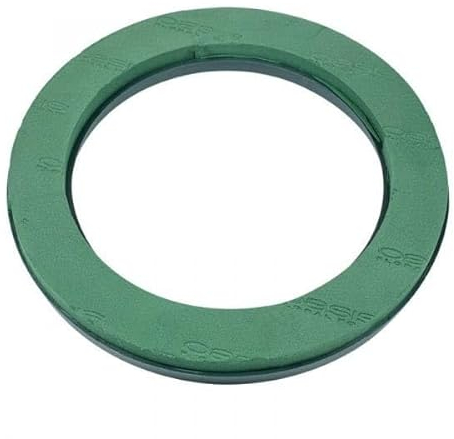 Generisch 1 St... Oasis Steckmoos Ring 35 cm Naylor Base Steckschaum für Frischblumen Profi-QUALITÄT für Blumen Steckmasse