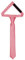 Ladeheid Cravate pour enfants pour garçons - Look élégant brillant, Pré-nouée avec une fermeture scratch, Parfaite pour les occasions spéciales - Cravate clip stylée TKS (31cm x 4cm, Saumon)