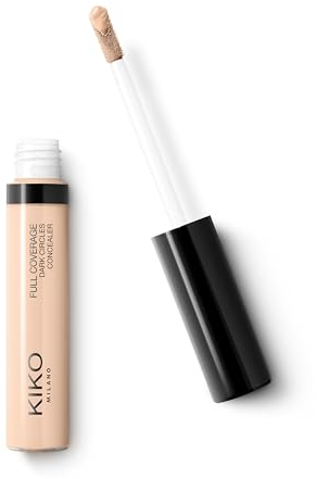 KIKO Milano Full Coverage Dark Circles Concealer 17, Flüssig-Concealer Für Die Augenpartie Und Das Gesicht Mit Hoher Deckkraft