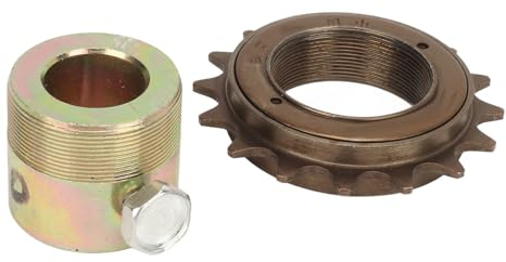 Robustes Eisenmaterial, Einfache Installation, 16T-Freilauf-Adapter-Set mit 20-mm-Adapter für Elektrische Dreiräder, Motorräder, Karts