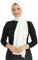 Prien Hijab Kopftuch Für Damen, Frauen Schal Kleider, Modern Kopftücher Weicher Jersey, Muslim Kleid Türkisch Premium Gebetskopftuch, Umrah Geschenk, Hijab Set (Creme)