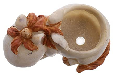 CAXUSD macetero con Forma de Animal maceteros macetas para Cactus Plant Pot Macetas de decoración Maceta de Cactus Mini macetas para Plantas Adorno de Escritorio Maceta suculenta cerámica