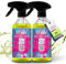 Liquid Elements – Insektenentferner Auto Fly Away 2x500ml Gel Sprayflasche – Insektenreiniger hochwirksame, leicht basisch Formel – Löst hartnäckige Insektenverschmutzungen von Lack & Autoscheibe