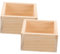 FUNOMOCYA 2Pezzi Scatole in Quadrate per Piante Vasi Rustic per Fiori Contenitori Decorativi per Interni Piante in Country Scatola Piccola per Composizioni Fiorite