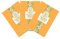 3 PACK Greenleaf Duftsachet/Duftbeutel Duft Sachet 115 ml – Orange & Honey