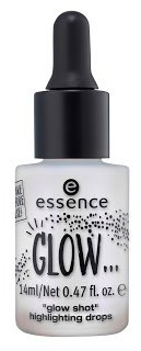 Essence GLOW shot highlighting drops Nr. 02 like it is the perfect day Inhalt: 14ml Flüssiger Highlighter für extra Glanz im Gesicht oder am Körper. Highlighter