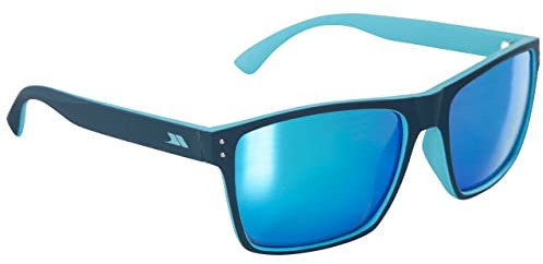 Trespass Unisex Zest Sunglasses with UV Protection Cloth Bag Category 3 Mirrored Lenses, Aqua, Each UK