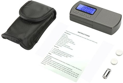 Christol Jewelry Scale Digital Turntable Stylus Force Scale Gauge 0.01g/5.00g Tracking Force Pressure Gauge/Scale for Tonearm Phono Cartridge