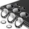 Oelrstfe Caméra Arrière Protection pour Samsung Galaxy S23 Ultra Verre Trempé,Protecteur Objectif Lentille,9H Dureté HD Définition Anti-Rayures Ultra Résistant D'objectif Lens Camera Protector,Noir