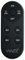 UYUNI Lighting LED Kerzen Remote Control – Oval, Schwarz – Fernbedienung für flammenlose Echtwachskerzen mit Timer & Dimmer – Größe 10 x 4 x 1,3 cm – Batteriebetrieben