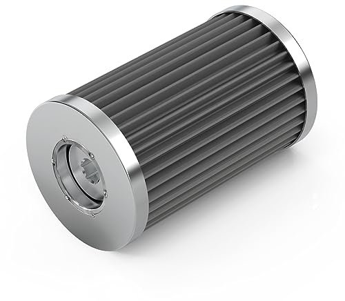 NICECNC Filtro olio per moto compatibile with 250/390/125 Duke 2024, in acciaio inox, vedi accessori