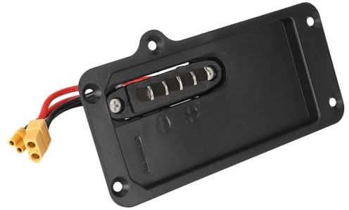 Qcbuegof Piastra Scarico Laterale Maschio Per Bici Elettrica Scheda Connessione a 5 Pin Per Tappi Batteria DCH-009 Coperchi Superiori Con Piastra Scarico Laterale Maschio Per Cablaggio XT