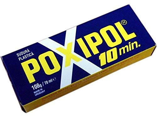 POXIPOL - Adhesivo epoxi de metal, 70 ml