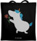 Mr. & Mrs. Panda Tragetasche Einhorn Blume - Geschenk, Shopper, Beutel, Beuteltasche, Laptoptasche, Einkaufstasche, Antrag, Einhörner, Unicorn,