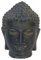 STONE art & more Buddha-Kopf, 32 cm, Steinfigur, Steinguss, frostfest
