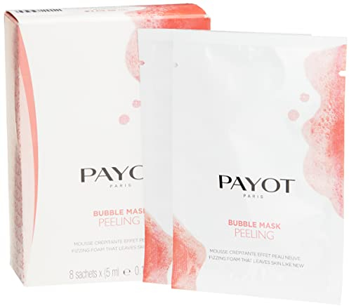 PAYOT PARIS Unisex Bubble MASK Peeling 8UN, Negro, 40