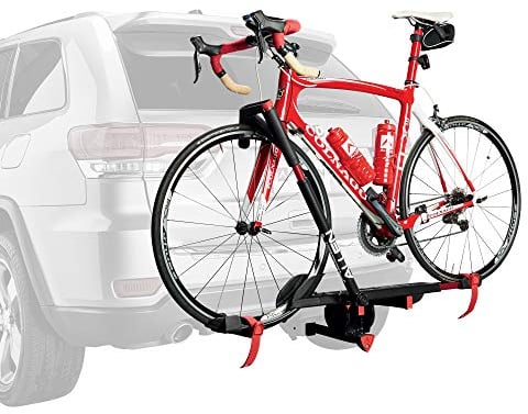 Allen Sports Unisex's Locking 1-Bike Tray Rack Hitch Mount, Black