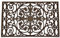 Selections Ornate Cast Iron Indoor & Outdoor Doormat