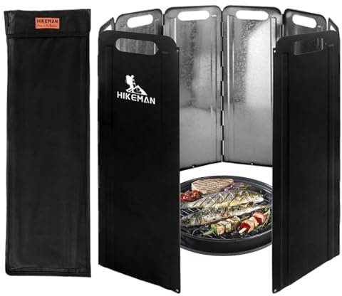 Wind Blocker, Portable Stove Protector, High Temperature Resistant, With Storage Bag, Portable Design, Windbreaker, Windbreaker, Camping Accessories, Blocker