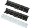 AOWINHIT RV Entry Door Friction Hinge Kit Strong Black Alloy Steel for Trailer Travel Motorhome 5th Wheel