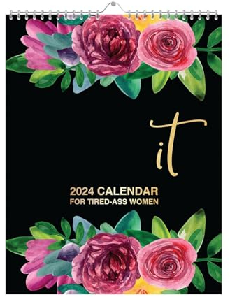 Inspirierende Tägliche 2024-Monatskalender Wandkalender Die Erschöpfte Kraftvolle Nutzung Tagesplaners