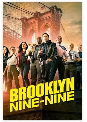 HACERR Brooklyn Nine-Nine TV-Show-Serie, Detektiv-Film-Poster, Leinwand-Poster, Wandkunst, Dekor, Bild, Gemälde für Wohnzimmer, Schlafzimmer, Dekoration, 30 x 45 cm