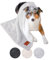 WahreTierliebe® Cozy Kuscheldecke für Hunde, Waschbar & Pflegeleicht - Idealer Überzug fürs Hundebett, Sofa, Auto & Möbel - Warmes, doppelseitiges Design