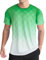 APTRO Herren Sport Tshirts Herren Trainingsshirt Funktionsshirt Schnelltrocknend Sportshirt Gym Shirt Grün L