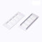 MroMax Air Vent 80mmx200mm Ventilation Grille Aluminum Alloy Louvered Grill Cover for Cabinet Sink Kitchen Stove Bathroom Door Aluminum Alloy Rectangle 2pcs