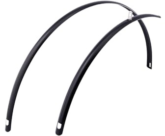 Curana Unisex – Erwachsene CLite Schutzbleche, Schwarz, 28, 30 mm