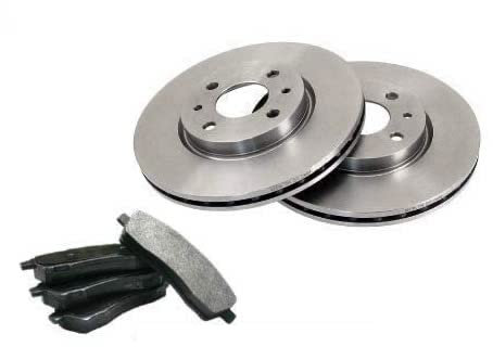 COPPIA KIT DISCHI FRENO + PASTIGLIE ANT. COMPATIBILI CON FIAT GRANDE PUNTO_PUNTO EVO 199