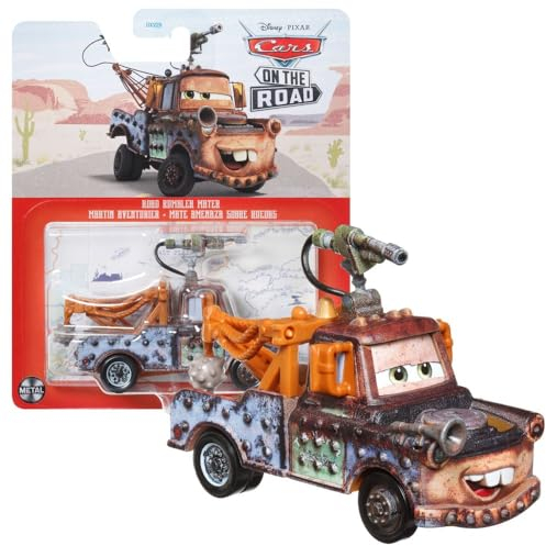 Mattel Fahrzeuge Racing Style | Disney Cars | Die Cast 1:55 Auto, Typ:Hook Road Rumbler