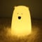 LOVERUIS LED Nachtlicht Kinder stilllicht baby lamp für Mädchen Weißer Bär nachtlicht tier nachtlicht usb aufladbar 7 Farben Kinderzimmer Dekoration Geschenk für Kinder Baby-Nachtlicht