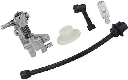 KONTONTY 1juego Kit De Accesorios Para Motosierra De Gasolina Bomba De Aceite Tubo Filtro Boquilla Y Turbina De Fácil Instalación Y Uso Repuestos Duraderos