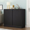 SmPinnaA Flur Schuhschrank Schiebetür Schuhschrank Balkonschrank Modern,Black-90x40x100cm
