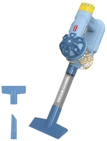 PSFDEWT Bambini aspirapolvere, aspirapolvere da 3 in 1 per Bambini Che Funziona Davvero, pulitore di elettrici a cordone Realistico, Set di Giocattoli per Pulizia Divertente con aspirazione funzionan