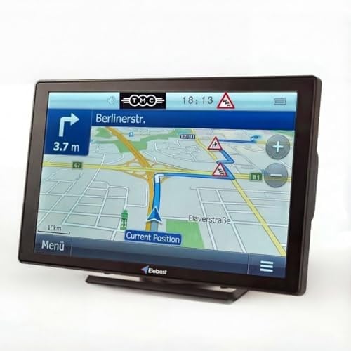 Elebest 90T Navigationsgerät – 9 Großes Display TMC-Verkehrsfunk LKW - Auto - Wohnmobil Navi