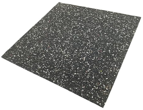 Antivibrationsmatte 60x60 cm 10 mm – Waschmaschinenmatte & Schwingungsdämpfer für Waschmaschine, Subwoofer & Lautsprecher – WiCo noisO Pad