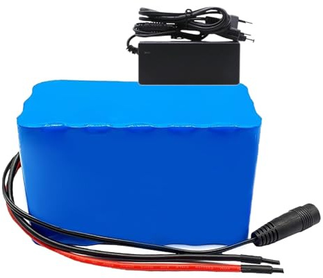 Batterie pour Vélo Électrique 24 V 20 Ah, Pack Batterie Lithium 7S3P avec Chargeur Et Protection BMS Intégrée pour Moteur 150 W, 250 W, 350 W Et 500 W