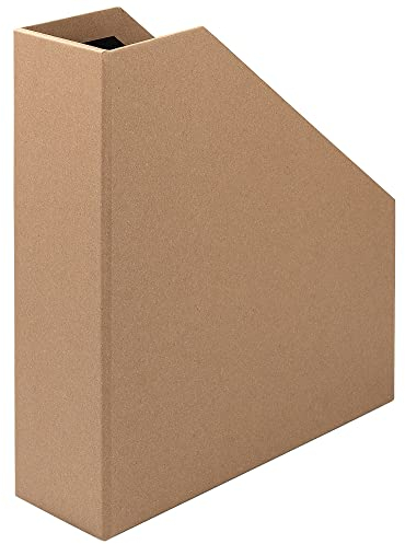 Rössler Papier 1318452620 - S.O.H.O. Porte-revues pour DIN A4, 8,5 x 26 x 31,5 cm, kraft, 1 pièce