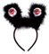 Oblique Unique® Haarreifen mit Augen Halloween Prank Monster Grusel Horror Karneval Fasching Kostüm Accessoire