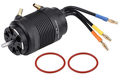 Wasserdichter 4 Poliger 12 Schlitz 4074 2000KV wassergekühlter Motor + 40-S Wasserkühlmantel Set, Universalmodell Fernbedienungsboot Ersatz für 1000mm RC Boot