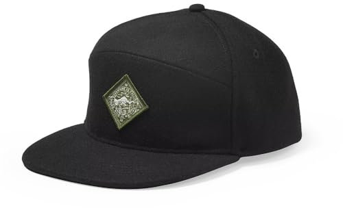 Eddie Bauer Herren Mütze mit 5 Stoffbahnen aus Wolle Hut, Jäger, Einheitsgröße