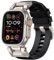 Bandletic Kompatibel mit Apple Watch Ultra 2/Ultra Armband - 49mm 46mm 45mm 44mm 42mm Armband, R-Steel FKM Robuste Sportband mit Metallanschluss für iWatch Ultra 2/Ultra Series 10 9 8 7 6 5 4 3 2 1 SE