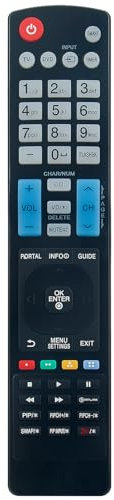 AKB73755451 Replacement Remote Commander Compatible for LG Hospitality Portal TV 55US670H0UA 43US670H0UA 50US670H0UA 49US770H0UA 55US770H0UA 65US770H0UD 75US770H0UD 43UU670H 49UU670H 55UU670H 43LX770H