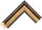 Real Wood, Hand Crafted Frames (Bezel) for the Samsung Frame TV 2021 to 2024 (Classic Aged Gold 45mm, 65 inch)