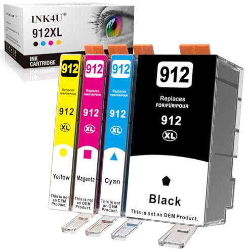 912XL Tintenpatronen kompatibel mit HP 912 Tinte 912XL für HP OfficeJet 8010 8012 8013 8014 8015 8017 OfficeJet Pro 8022 8020 8021 8023 8024 8025